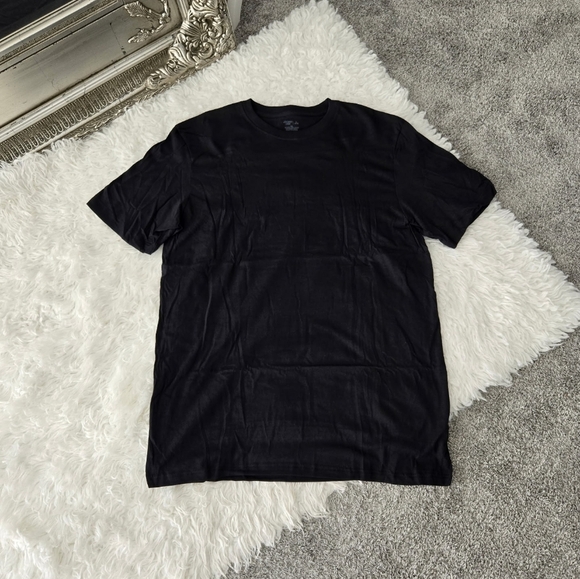 Jockey 100% Cotton 3 pk. Crewneck T-Shirts. Staycool Technology. Black. … - Picture 3 of 9